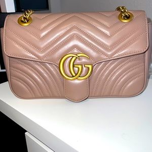 GG Marmont Small Matelasse Leather Shoulder Bag